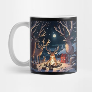 Reindeer christmas camp Mug